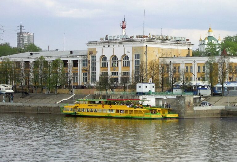 речной порт в Перми
